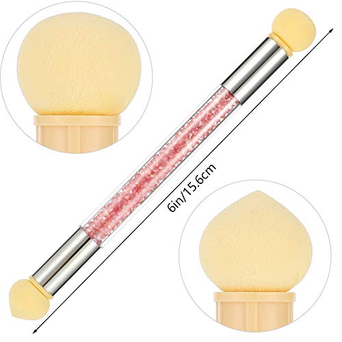 tao pipe 3Pack Nail Art Sponge Brush Nail Gradient Tool Nail Art Ombre Sponge DIY Creative Nail Art Tools Accessories