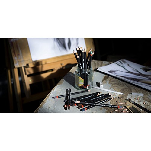 Derwent Paper Stump For Blending & Smudging, Set Of 3, Rice Paper, Professional Quality, 2300561, White