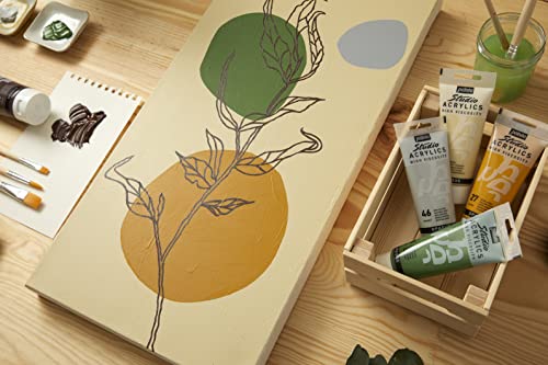 Pebeo 831-041 100 ml Studio Acrylic Paint, Vivid White