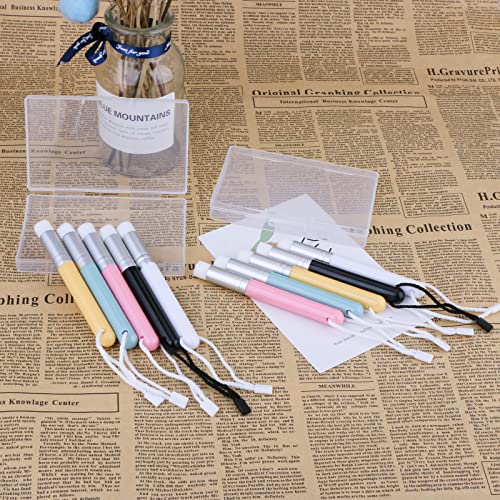 Yoseng Mini Detailed Ink Blending Brushes for Card Making(10Count), Small Blender Art Blending Tool for Ink Blending,Use with Intricate Stencils,Deal with Small Details