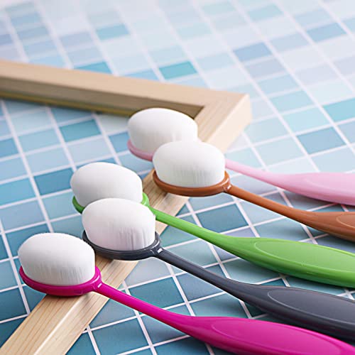 Blending Brush for Crafts 5Pcs Crafting Distress Oxide Ink Blender Brush Stencil Brush, Paper Crafter Artist Blending Tool for Card Making,Painting