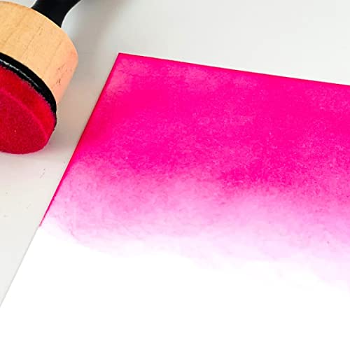 OTCRAFT 60Pcs/Set Ink Blending Round Head Foams Replacement Refill Foam for Foams Scrapbooking Painting Drawing Art Blending Scrapbooking Painting Drawing Art SuppliesInk Tool