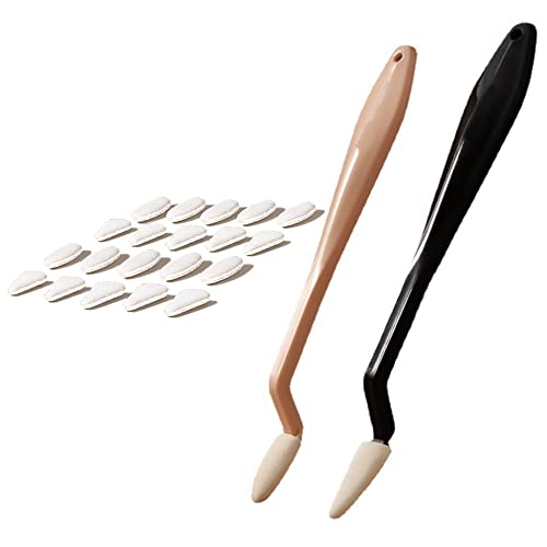 IKAAR 2Pcs Blending Stumps Paper Art Blenders Sketch Wiper Sketch Trimmer Erase Sponge Tool with 20 Replacement for Student, Artists, Sketch Drawing and Detail Painting