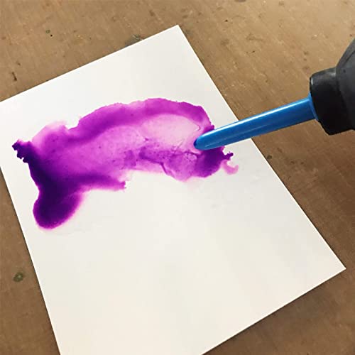 57 Pieces Ink Blower Applicator Tool Sets for Card Making Detailed Ink Blending Brushes,Ink Paints Mixing Blending Tool Mini Round Foam Refills, for Scrapbooking Craft Painting Drawing Tools Arts