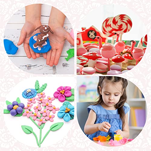 Yolev Silicone Clay Sculpting Tool - 14Pcs Modeling Dotting Tool for Pottery Craft, Rock, Nail, Blending, Drawing, DIY Handicraft