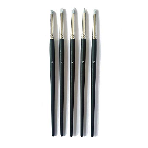 The Art Shop Skipton Artists Silicone Colour Shaper Tool Set of 5 (Size 2)