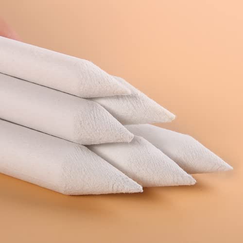 12 Pcs Blending Stump Paper Tortillon Set Double Ended Art Blender Pencil Detail Blending Smudging Shade Drawing Tools for DIY Sketch Painting Drawing （ with 1 Sandpaper Pencil Sharpener ）