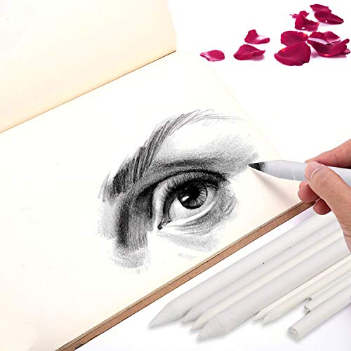 12 Pcs Blending Stump and Tortillions, Paper Art Blenders, Art Pencils, Drawing Pencils for Artists Student Sketch Drawing Tools, Drawing Supplies