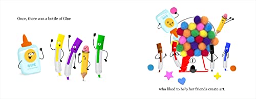 When Glitter Met Glue (When Pencil Met Eraser)