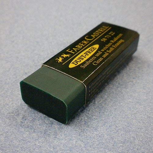 Faber-Castell Eraser, Green, One Size