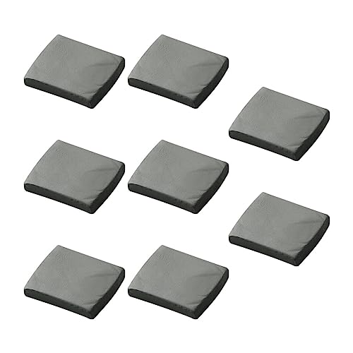 8PCS Kneadable Eraser Jagowa Grey Kneaded Art Eraser Professional Soft Rubber Eraser Art Supplies