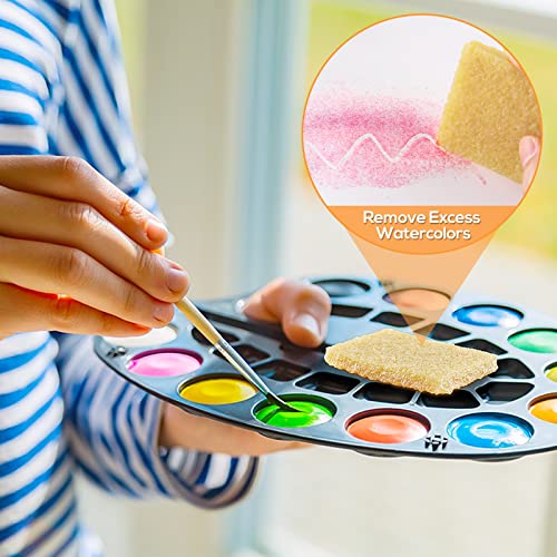OTCRAFT 2PCS Glue Residue Pick-Up Eraser Rubber 2x2.75inchCement Eraser Rubber Cleaning Eraser for DIY art projects Removing Adhesive and Residues from Paper Plastic and More