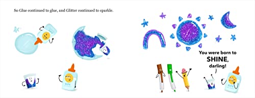 When Glitter Met Glue (When Pencil Met Eraser)