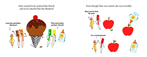 When Glitter Met Glue (When Pencil Met Eraser)