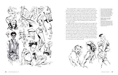 Draw People Every Day: Short Lessons in Portrait and Figure Drawing Using Ink and Watercolor