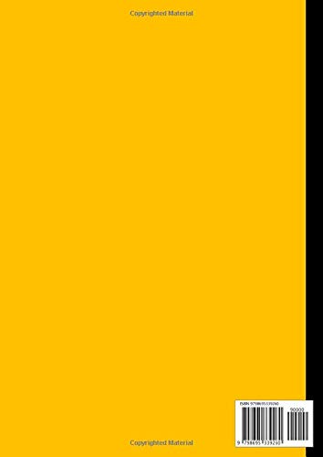 Kid's Drawing Pad A4: Drawing Paper for Children, 100 Pages/50 Sheets, 90gsm Thick Plain Sketch and Colouring Paper Book | 210 x 297mm - Yellow cover