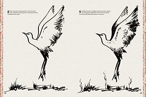 Mindful Artist: Birds and Botanicals: A meditative guide to using brush pens and ink to create birds, flowers, and more