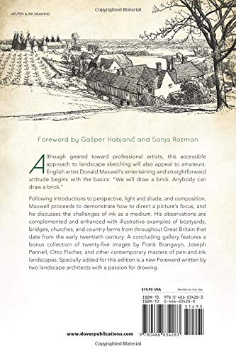 Landscape Sketching in Pen and Ink: With Notes on Architectural Subjects (Dover Art Instruction)