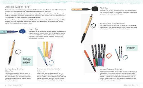 Brush Pen Illustration: More Than 200 Ideas for Drawing with Brush Pens