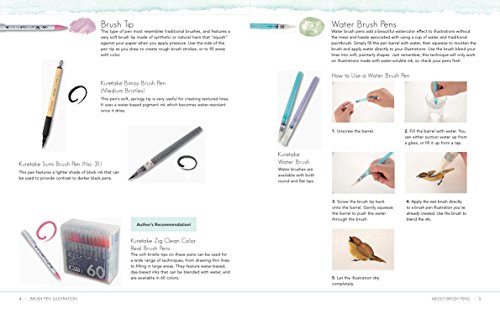 Brush Pen Illustration: More Than 200 Ideas for Drawing with Brush Pens