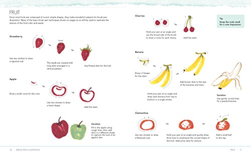 Brush Pen Illustration: More Than 200 Ideas for Drawing with Brush Pens