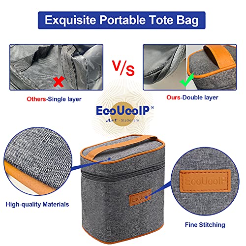 EooUooIP 60 Colours Graphic Marker Pens Set Permanent Art Marker Pens Drawing Pens for Artists with Dual Tips, Perfect for Colouring, Highlight