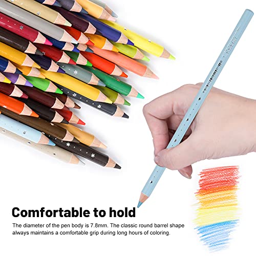 Arrtx 72 Colouring Pencils Set for Adult Colouring Book, Professional Soft Core Coloured Pencils for Drawing, Sketching, Shading | Colour Pencils | Artist Pencils |Drawing Pencils