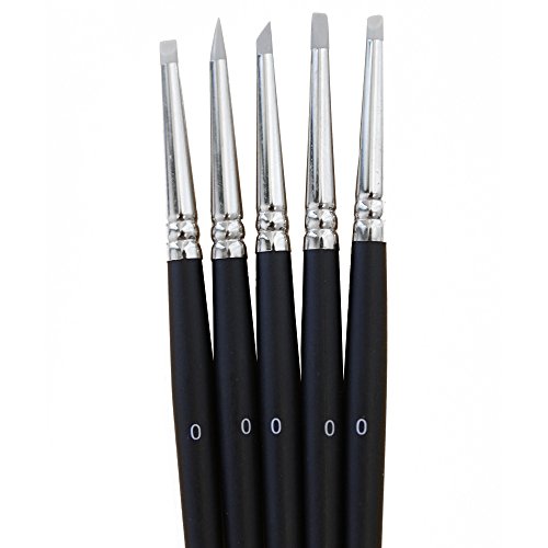 The Art Shop Skipton Colour Shaper Tools Size #0, Set of 5