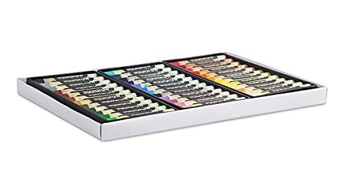 Liquidraw Oil Pastels Super Soft Water Soluble For Art, 36 Colours Watercolour Blending Oil Pastels Crayons Set For Artists, Students, Kids, Drawing, Sketching & Painting