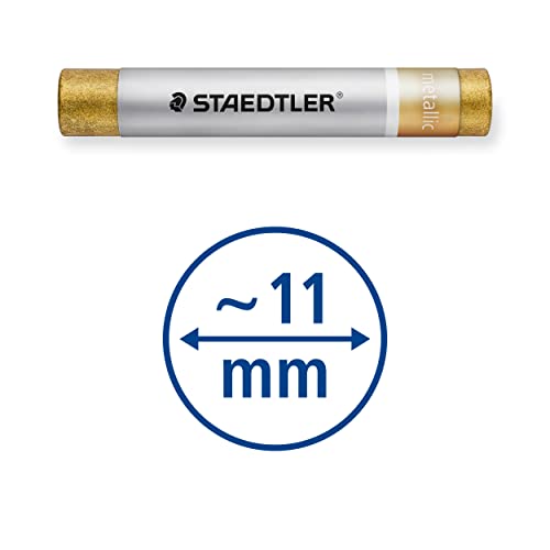 STAEDTLER 2420M C6-C Design Journey Metallic Oil Pastels - Assorted Colours (Pack of 6)