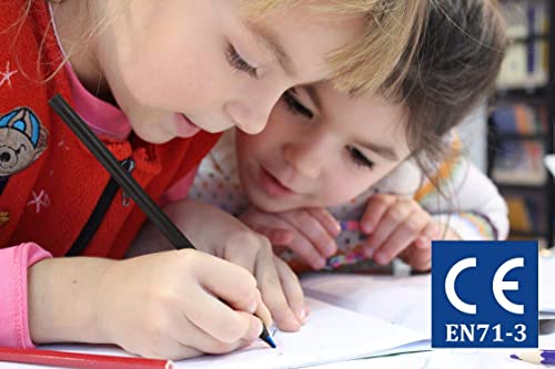 Colouring Pencils For Adults, Surcotto 36 Drawing Pencils, Coloured Pencils sketching pencils Artist Pencil Set for Beginner Children Drawing Painting Writing Colouring Book, Black Wood,Pre-sharpened