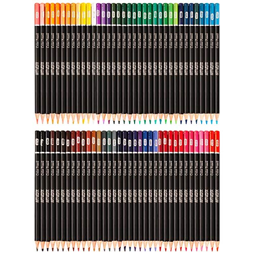 Artworx Premium Artist Colouring Pencils - 72 Coloured Pencils For Adults - Coloring Pencil Crayons Set
