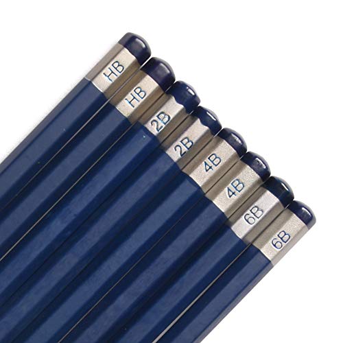 Coloured Pencil Set - (47 Pieces) 3.5 mm Artist Grade Drawing & Sketching Colored Pencils for Adults, Colouring, Professional Sketching with Travel Wrap Case