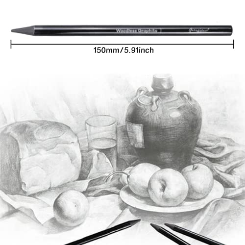 MINIEASE Charcoal Pencils For Drawing Perfect For Beginners, Professionals And Artists (3)