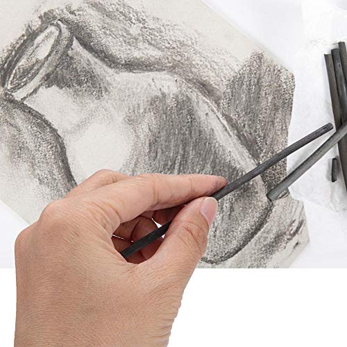 25pcs Charcoal Sticks, Artist Willow Vine Sketch Charcoal Sticks Sketch Charcoal Pencils for Drawing(7330)