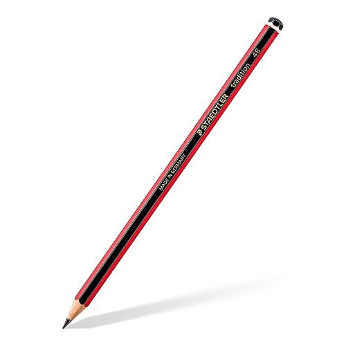 STAEDTLER 110-4B Tradition Graphite Pencil for Drawing & Sketching - 4B (Box of 12)