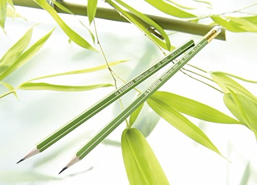 Eco-Friendly Graphite Pencil - STABILO GREENgraph - Pack of 3 - HB