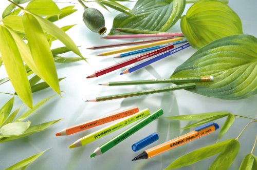 Eco-Friendly Graphite Pencil - STABILO GREENgraph - Pack of 3 - HB