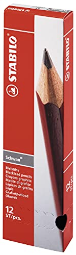 Graphite Pencil - STABILO Schwan - Pack of 12 - B