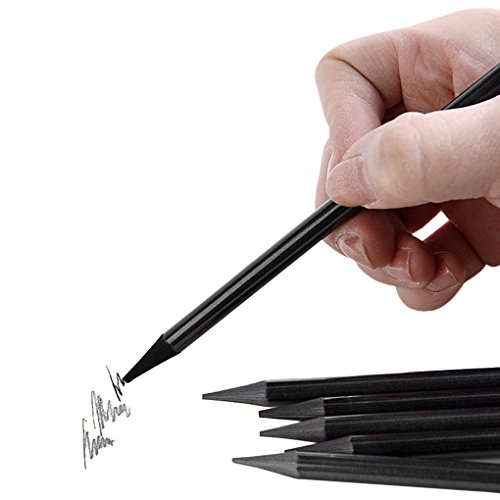 6pcs Woodless Pencil Set - Graphite Pencil HB 2B 4B 6B 8B EE for Drawing, Writing, Shading, Coloring, Soft Pencil No Wood, Gift for Artist, Hobbyist,Beginner