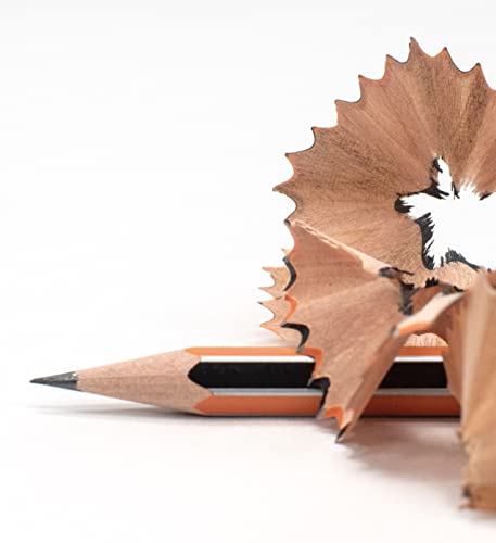 Eziglide HB Graphite School Pencil, Pack of 12 Hexagonal Pencils with Break Resistant Super Bonded HB Leads, Ideal for use at School in the Classroom, Home or the Office