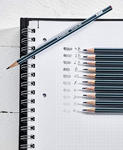 Graphite Pencil - STABILO Othello - Pack of 12 - 3B