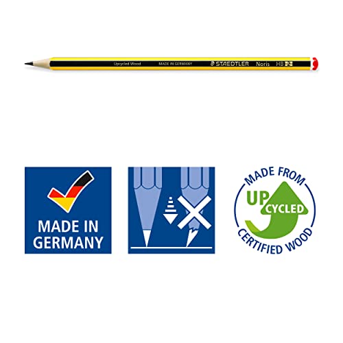 STAEDTLER 120-2 Noris Graphite Pencils - HB (Box of 12)