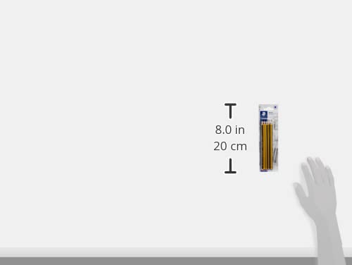 STAEDTLER 121-S BK5D Noris School Graphite Pencils - Assorted Degrees, 2B, B, HB, H, 2H (Pack of 5), Black