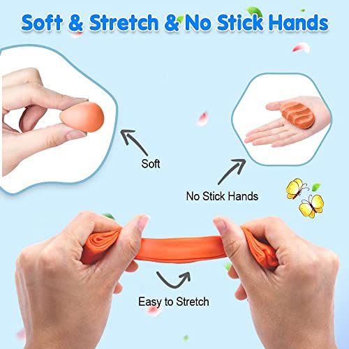 Polymer Clay, Shuttle Art 82 Colors Oven Bake Modeling Clay, Creative Clay Kit with 19 Clay Tools and 16 Kinds of Accessories, Non-Toxic, Non-Sticky, Ideal DIY Art Craft Clay Gift for Kids Adults