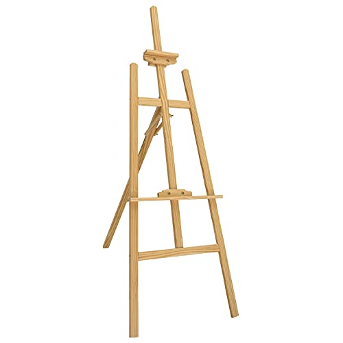 Oypla 5ft 1500mm Wooden Pine Tripod Studio Canvas Easel Art Stand