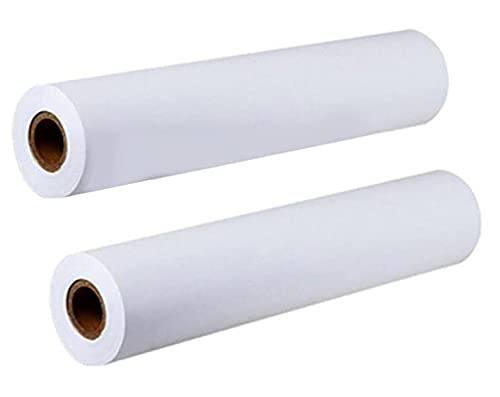 Drawing Paper Roll,Easel Paper Roll Replacement for Kid's Easel,Paper Roll 10m x 43cm,Painting Sketching Paper (17in Wide x 33ft,Set of 2)