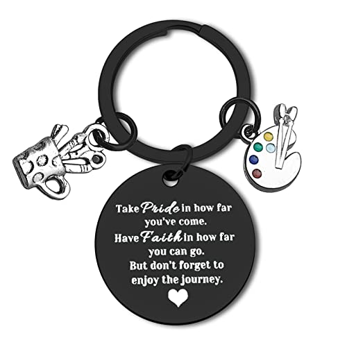 Artist Inspiration Gift Art Student Graduation Gift Painter Gifts Artist Paint Palette Keyring Encouragement Gifts Keyring Art Lovers Gifts Painter Art Student Gifts Christmas Birthday Gifts Jewelry