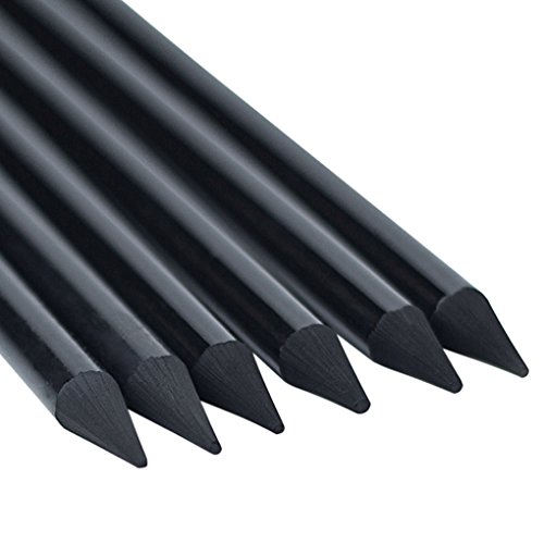 Professional Art Supplies Sketch Drawing Pencil Art Set Woodless Charcoal Pencils Black Soft Manga Sketching Shading Pencils for Artist Students Beginners