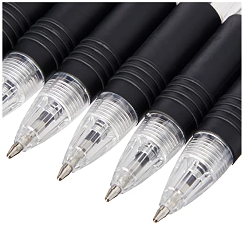 ZEBRA Pen Z Grip Black Pens Ballpoint, Smooth & Funky ZEBRA Pens With Pocket Clip- 10pk,packaging may vary
